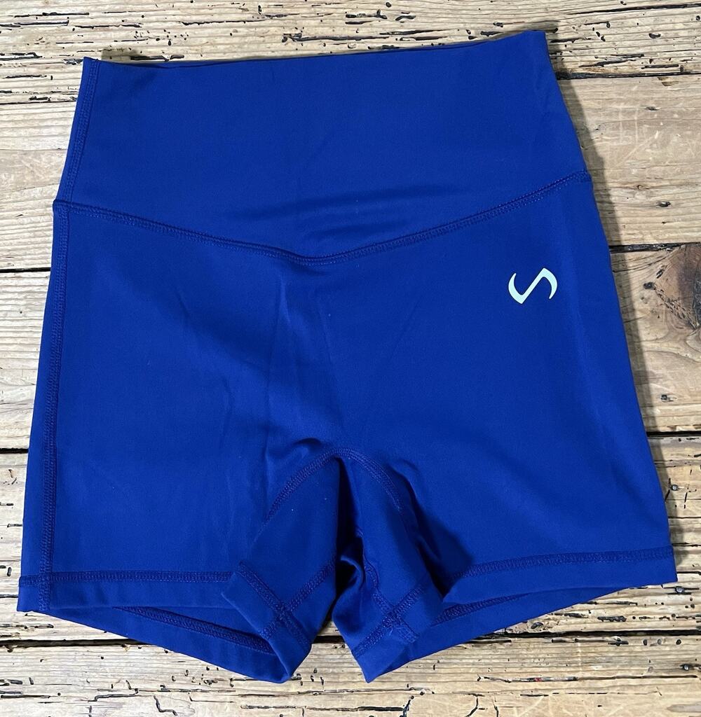 TLF Take Life Further Women's Size S Blue Athletic Shorts - NWOT